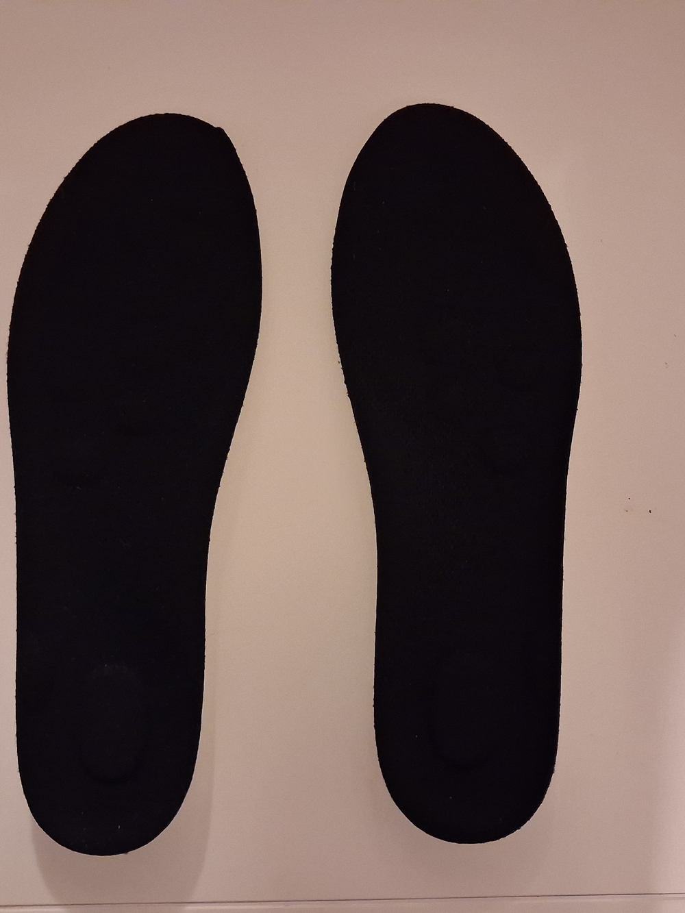Cushioned Black Shoe Insoles
